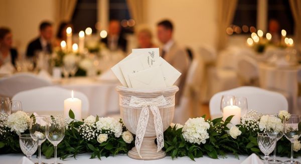 Urne mariage : l'accessoire indispensable pour sublimer votre réception de noces