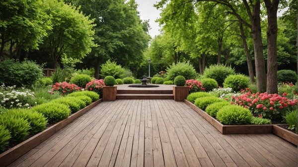 Transformer votre jardin avec une terrasse en bois élégante